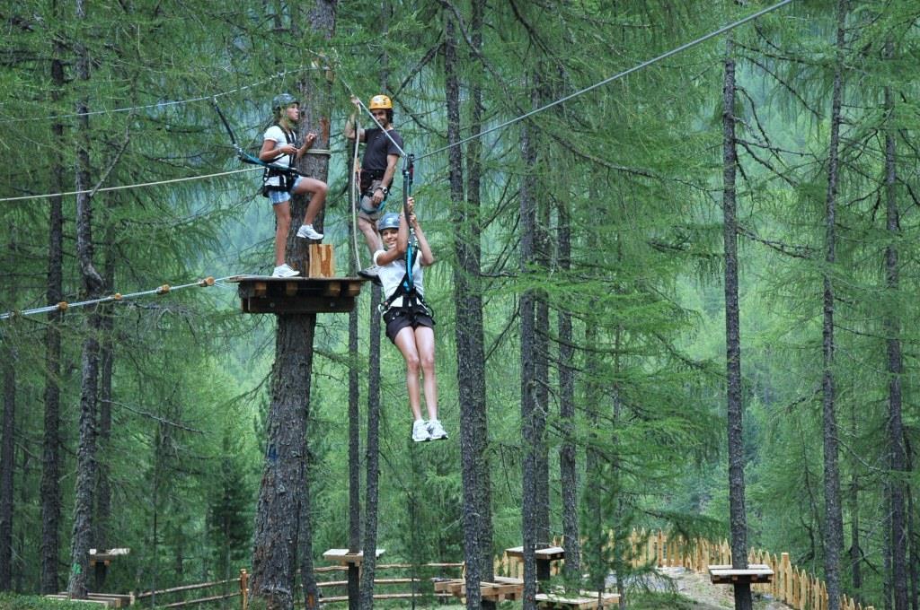Parco Alta Fune - Ötzi Rope Park Senales 4 suedtirol.info