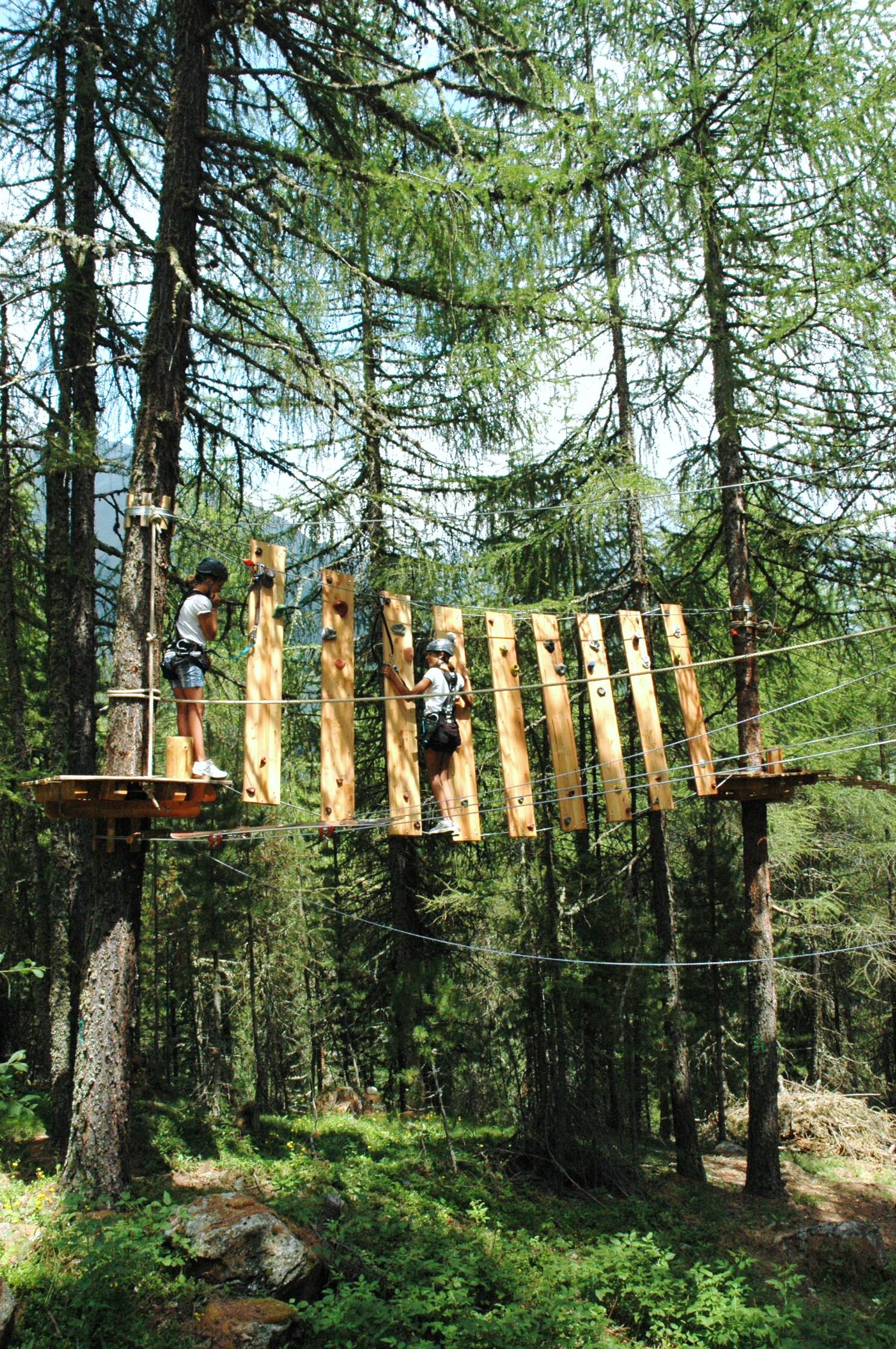 Parco Alta Fune - Ötzi Rope Park Senales 3 suedtirol.info