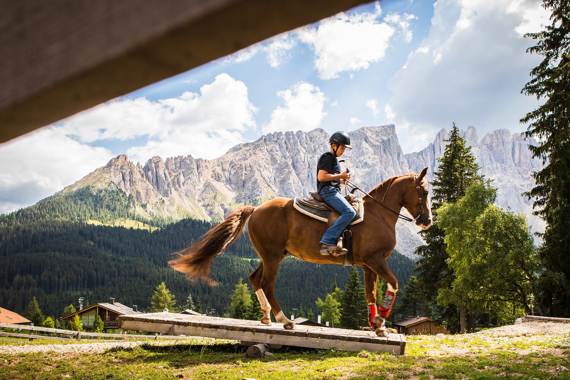 Horse riding