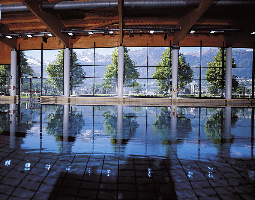 Meranarena indoor swimming pool