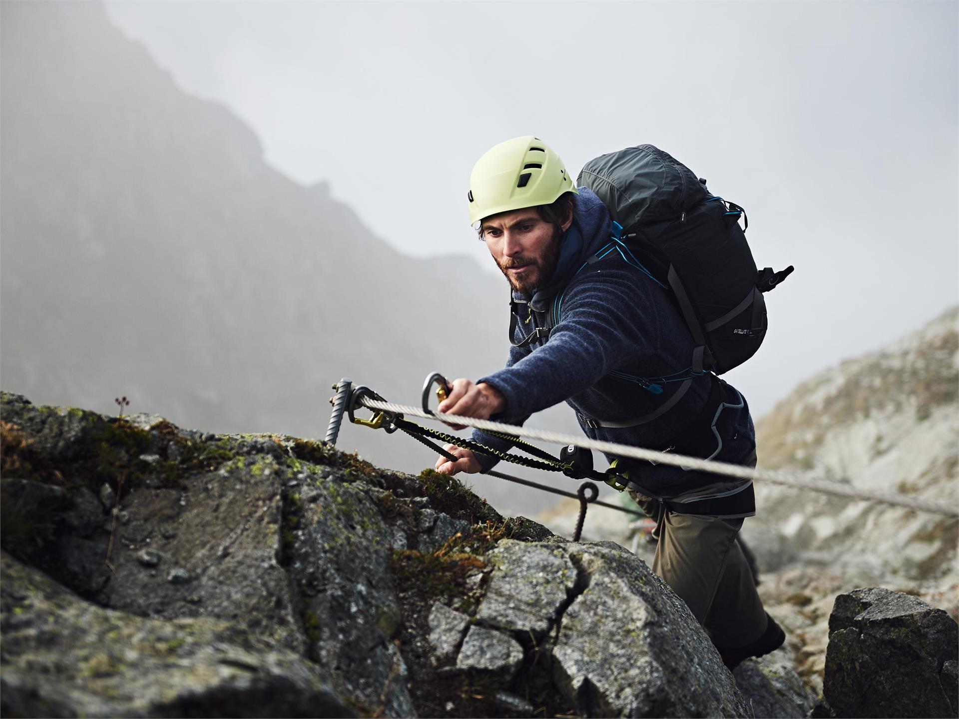 Via ferrata "Heini Holzer" - Ivigna Avelengo 2 suedtirol.info