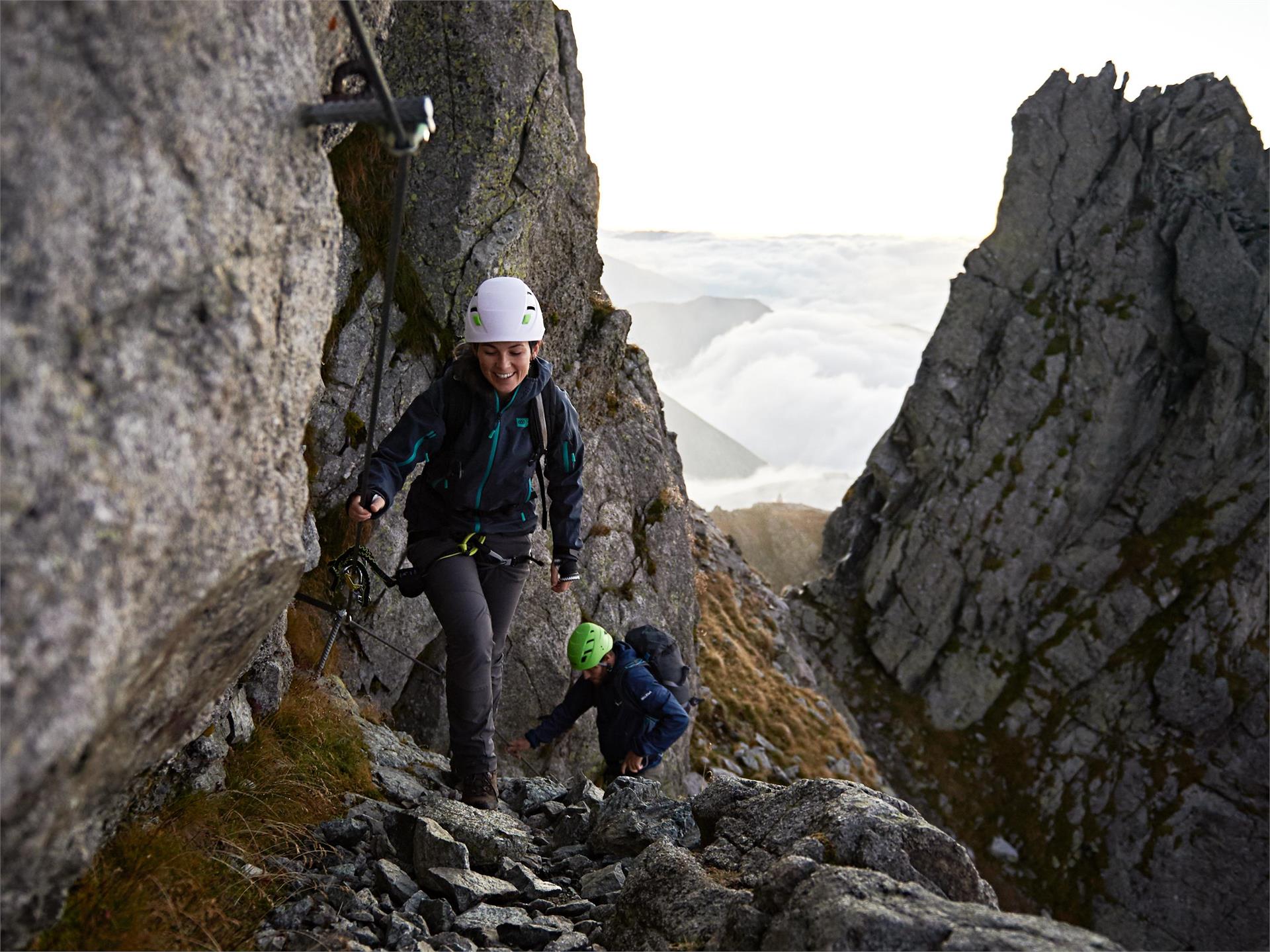 Via ferrata "Heini Holzer" - Ivigna Avelengo 1 suedtirol.info