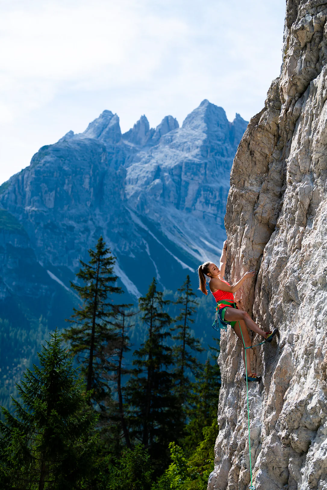Climbing garden Lago di Braies/Pragser Wildsee Lake