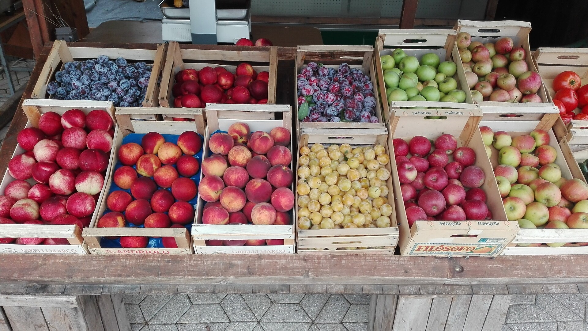 Bancarella frutta