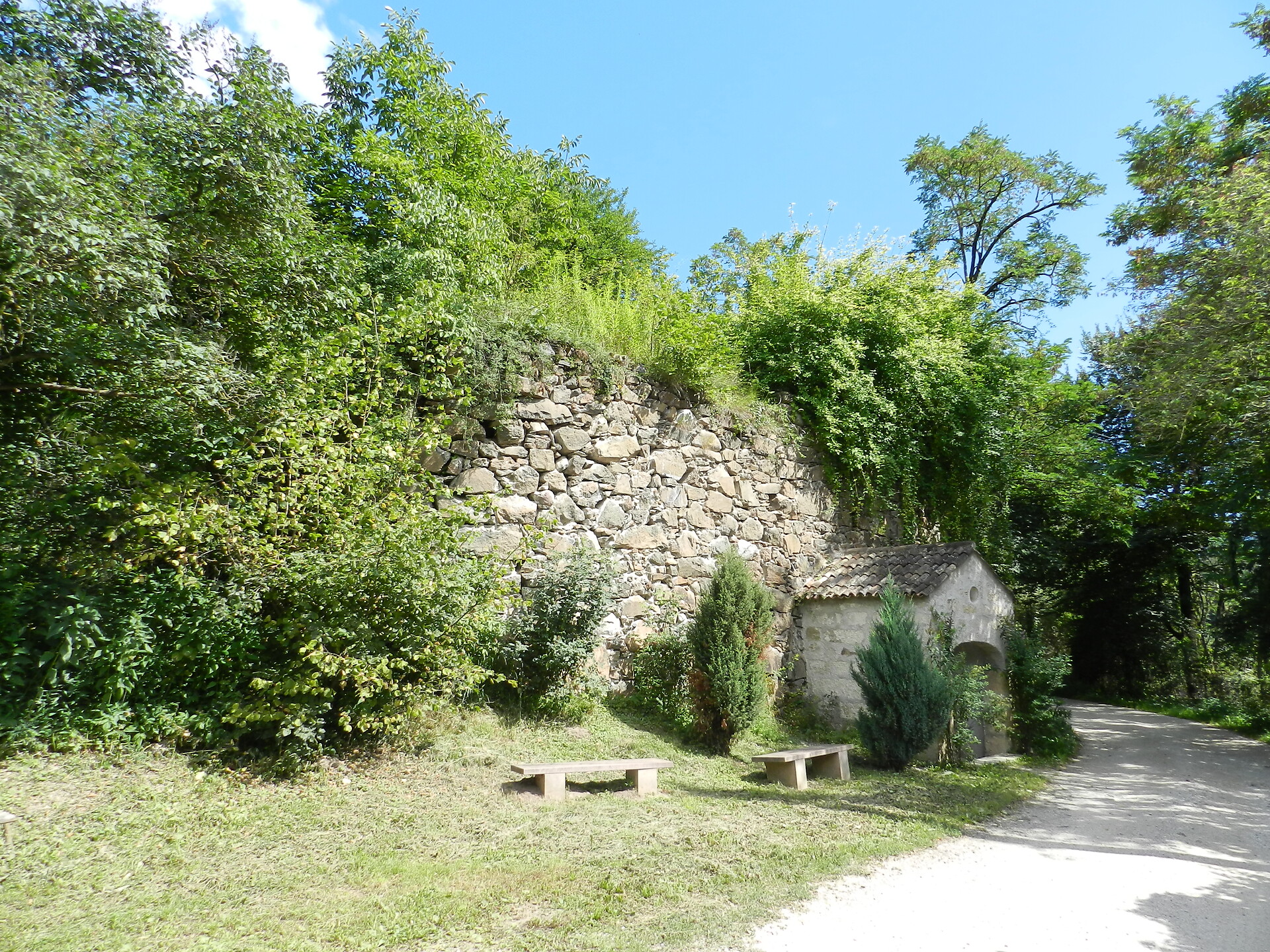 Ruin of the church St. Anton Abt