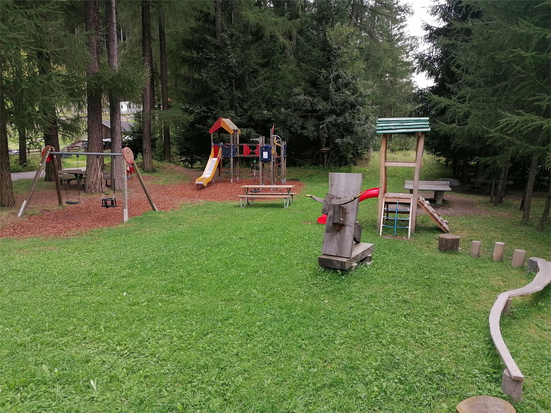 Kinderspielplatz - Steinhaus Neumanndörfl Ahrntal 1 suedtirol.info