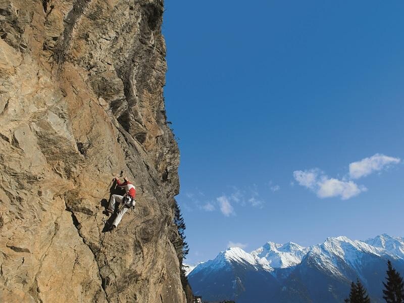 Arrampicare nella Val Passiria