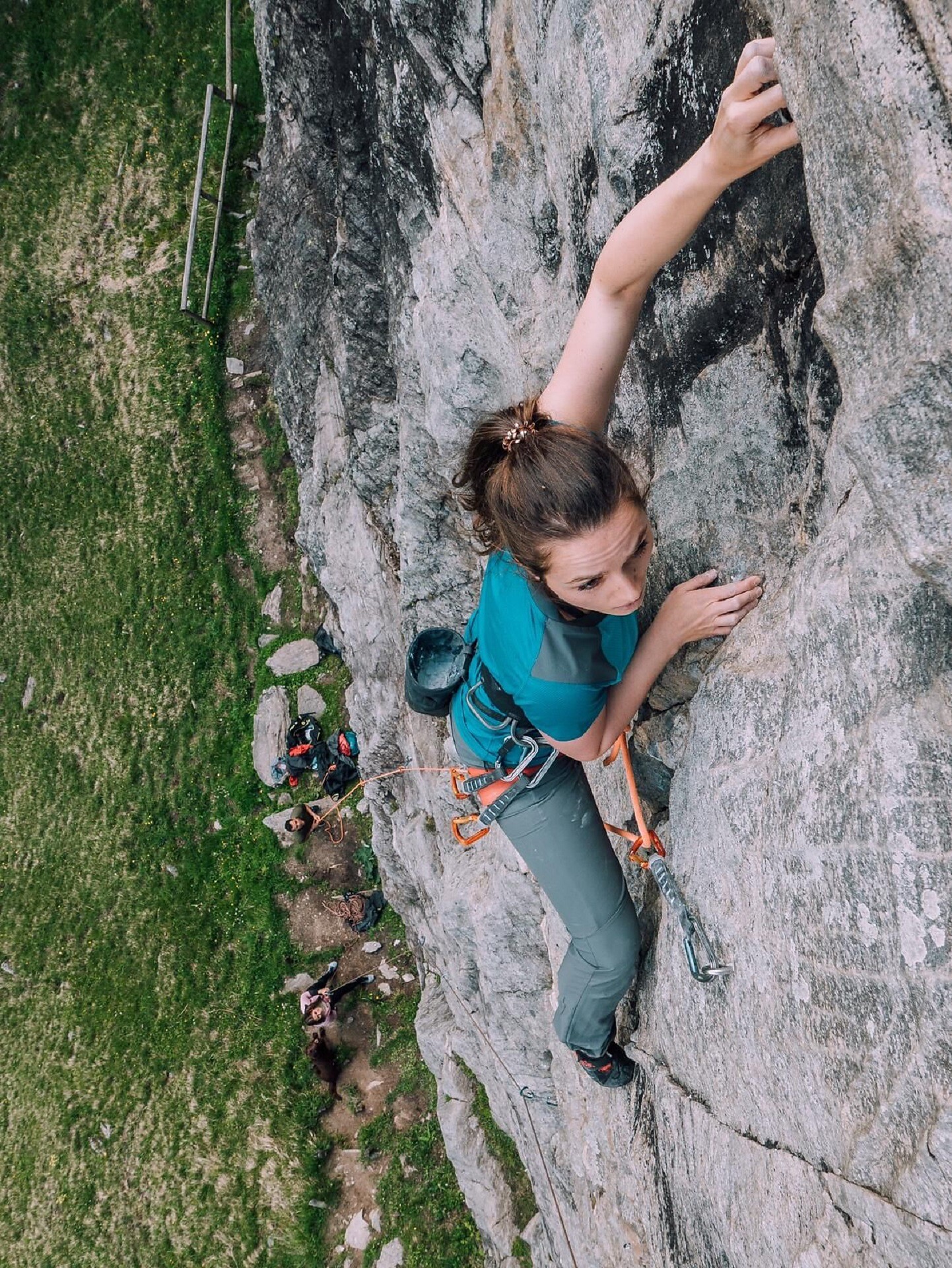 Climbing "Stohlwond"