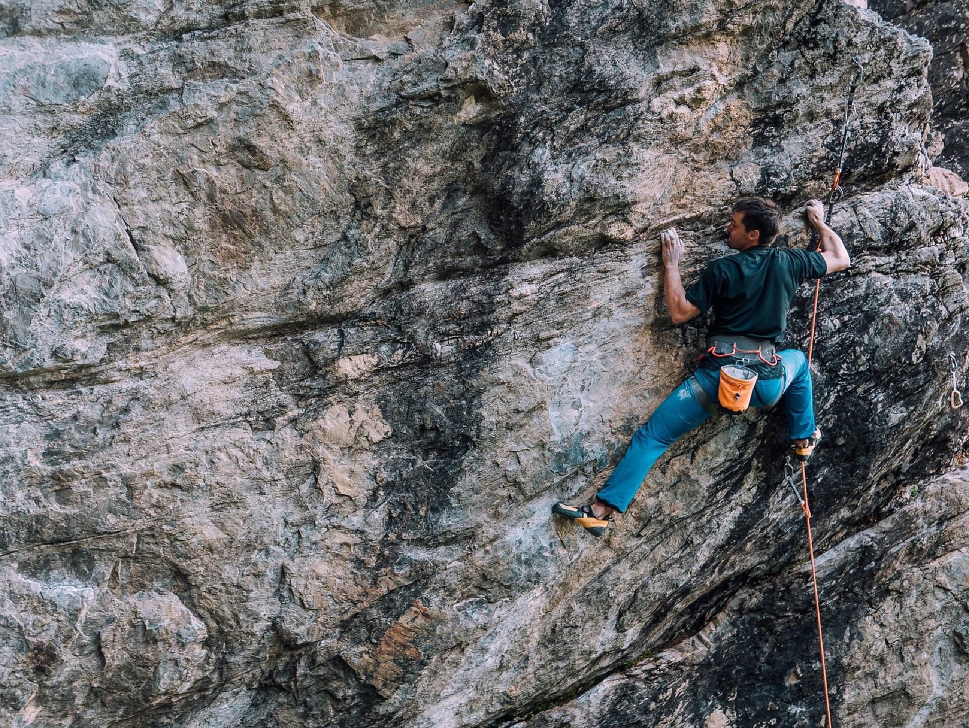 Climbing "Stohlwond"