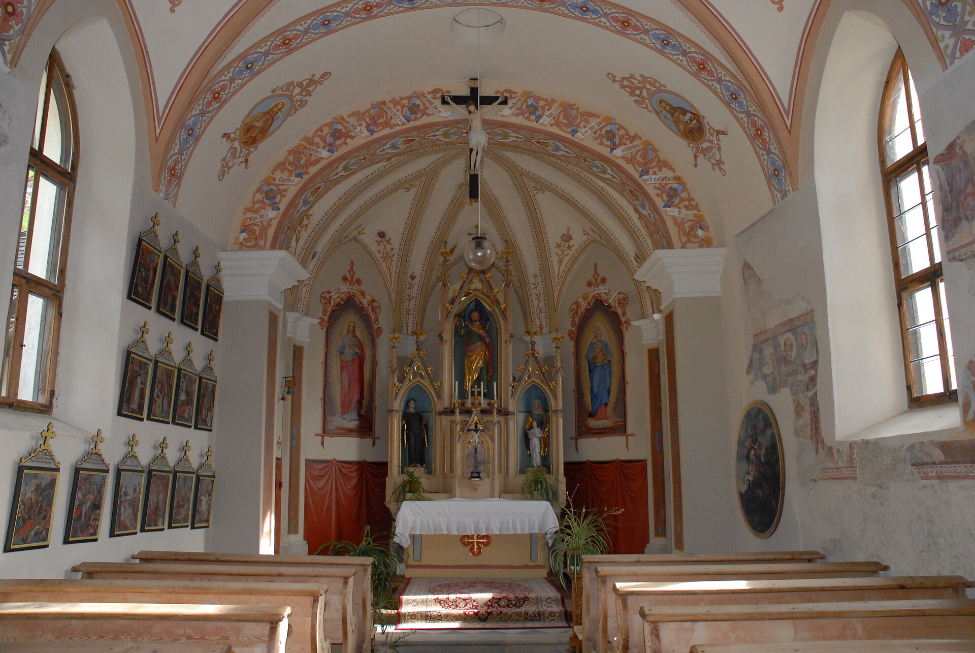 Church of St. Hippolytus in Le Coste/Glaiten