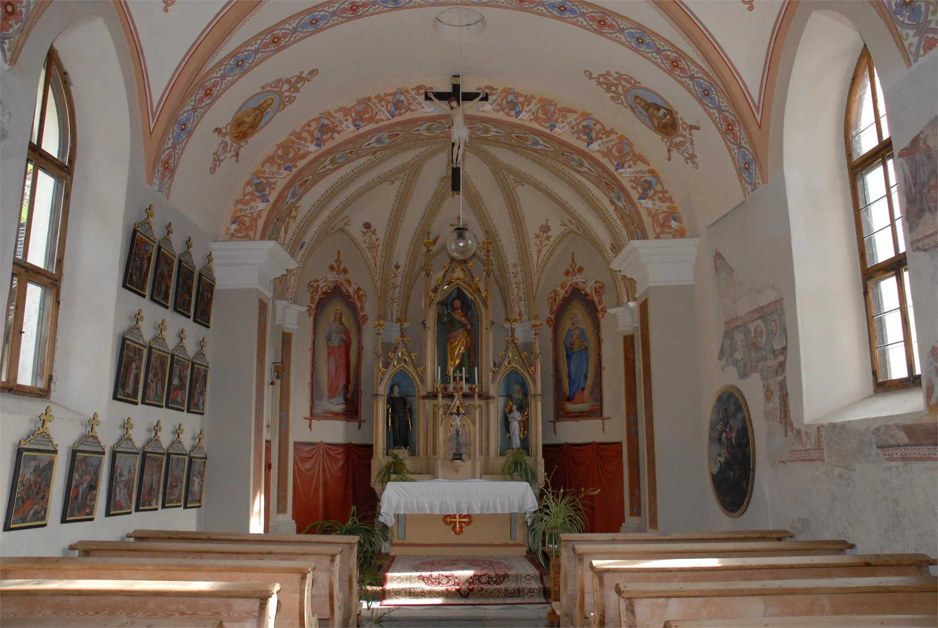 Chiesa di S. Ippolito a Glaiten/Le Coste San Leonardo in Passiria 1 suedtirol.info