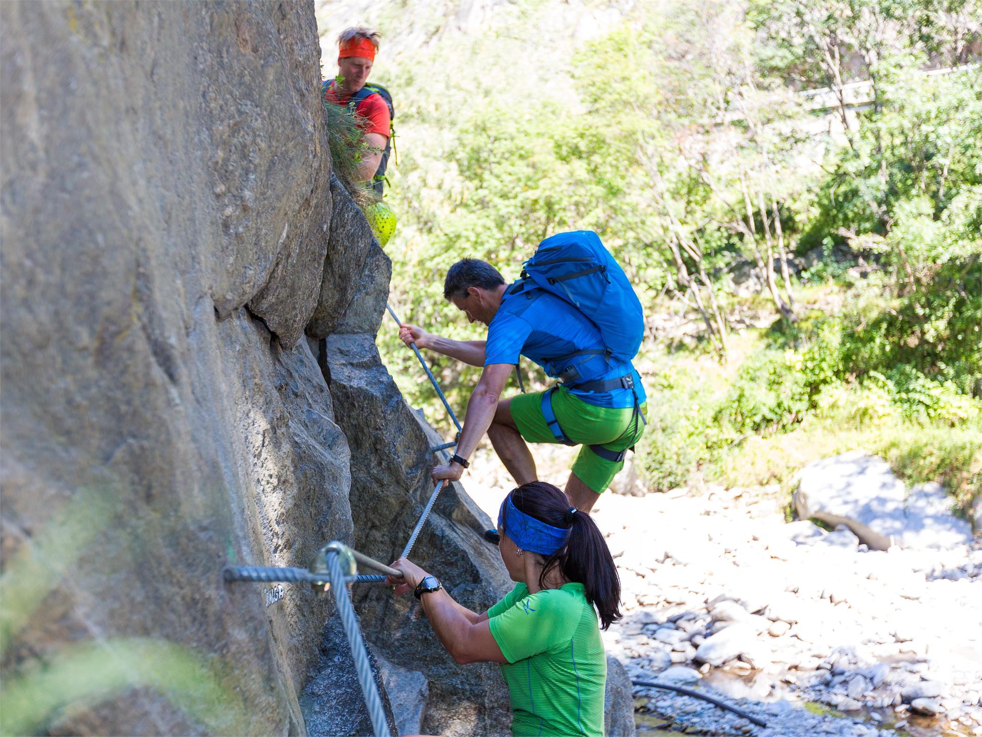 Klettersteig Hoachwool Naturns 2 suedtirol.info