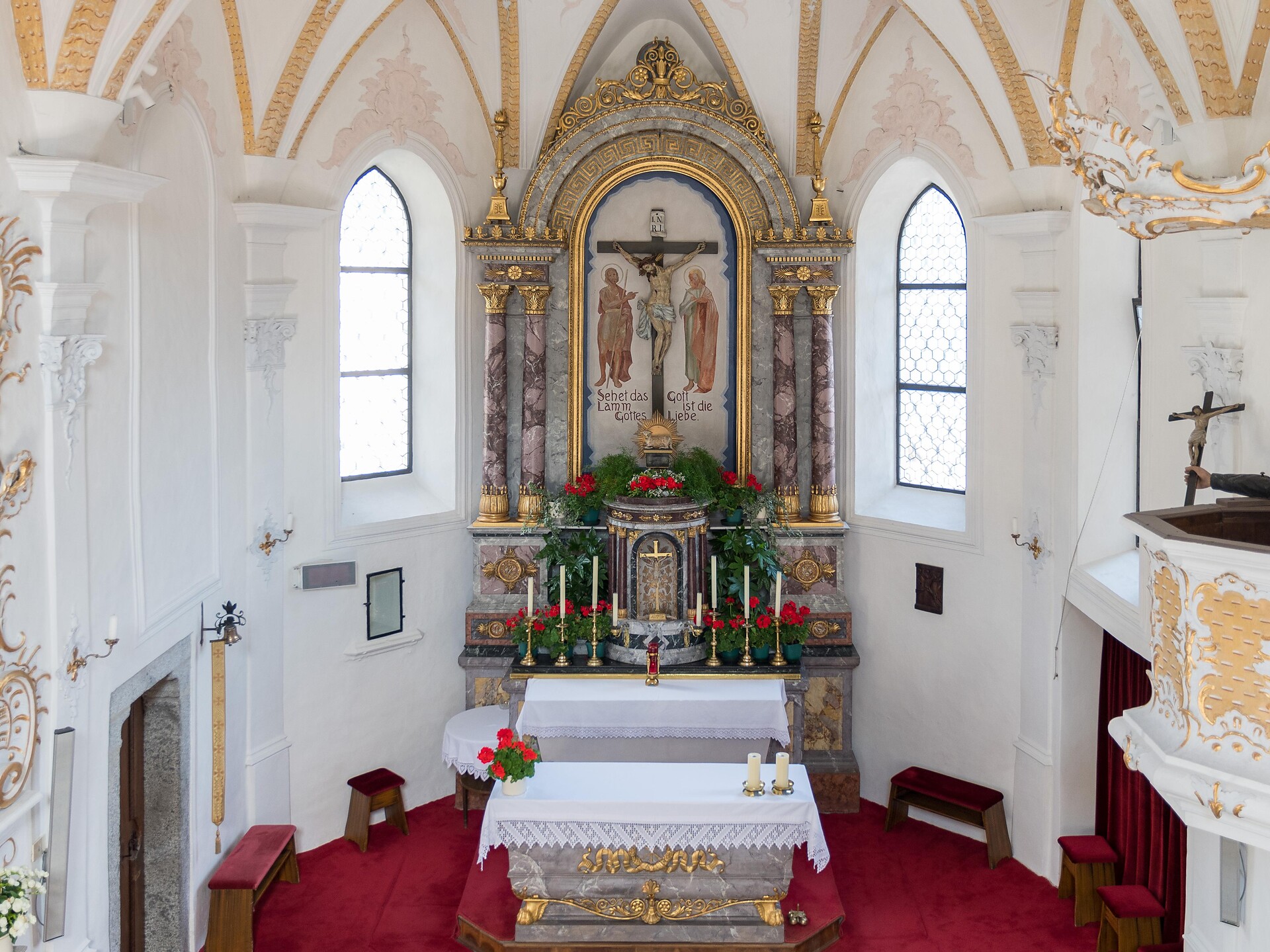 S. John Church in Scezze/Tschötsch