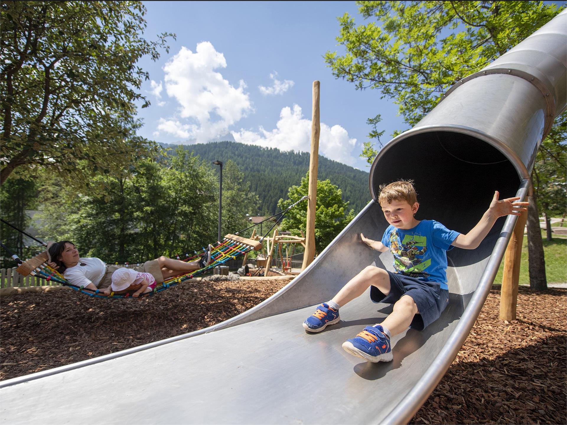 Children's Playground Sportstadion Pranives Sëlva/Selva 13 suedtirol.info