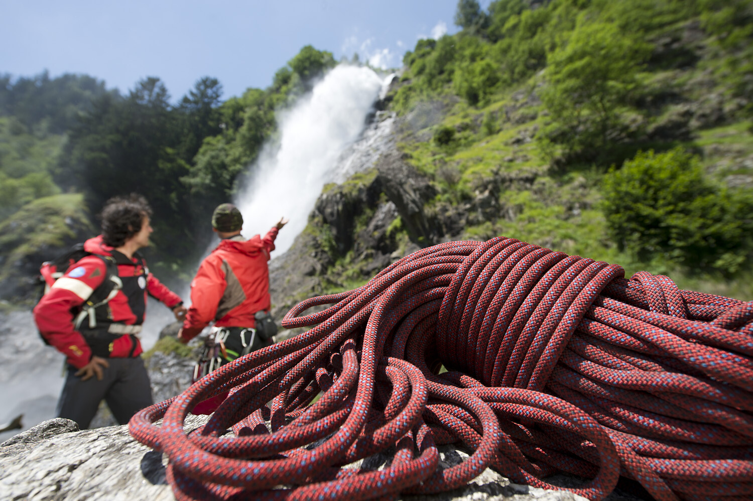 Abseil and climbing tour at the waterfall of Parcines/Partschins - Meran/Merano and environs - #1 - suedtirol.info