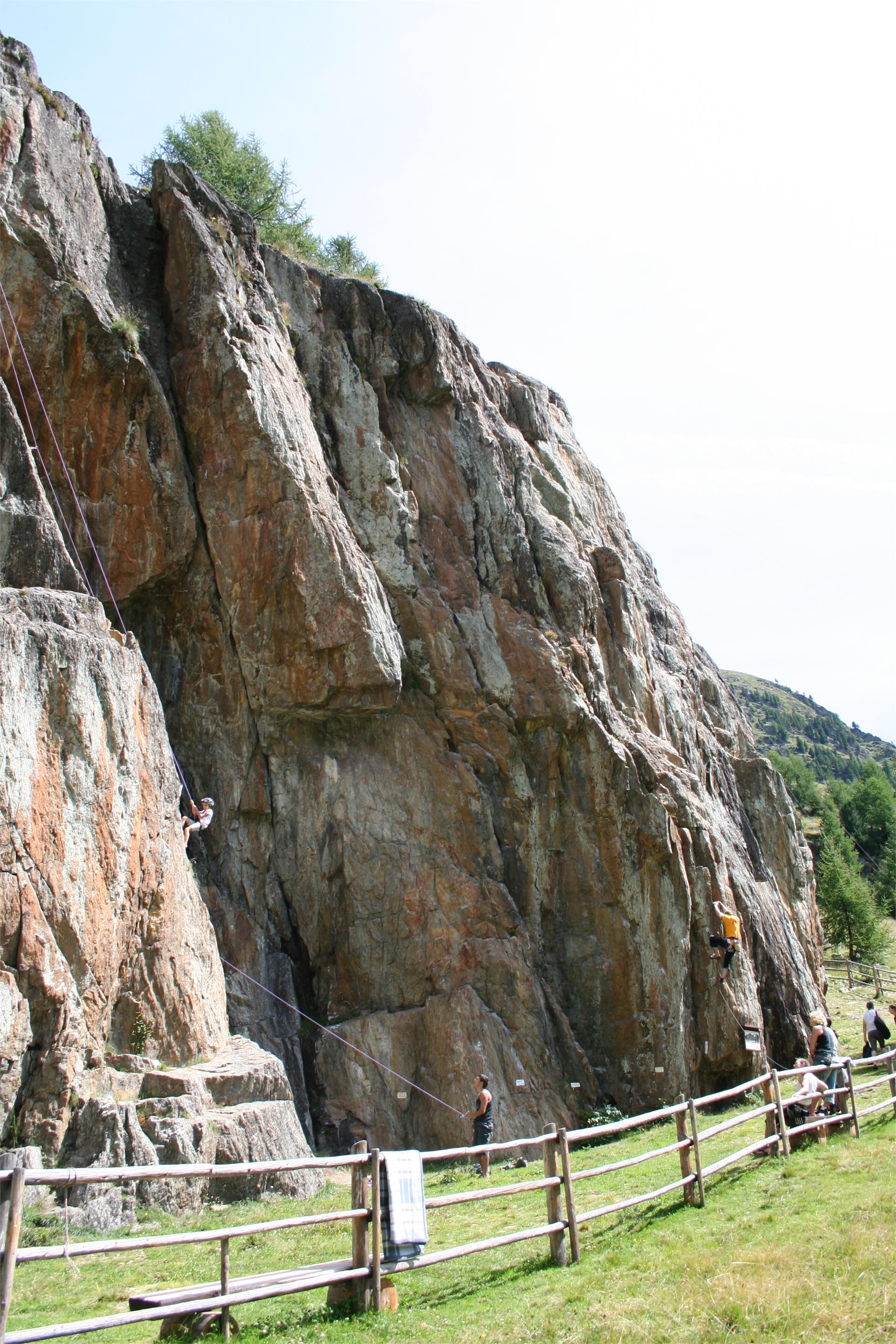 Palestra di roccia Marchegg Senales 4 suedtirol.info