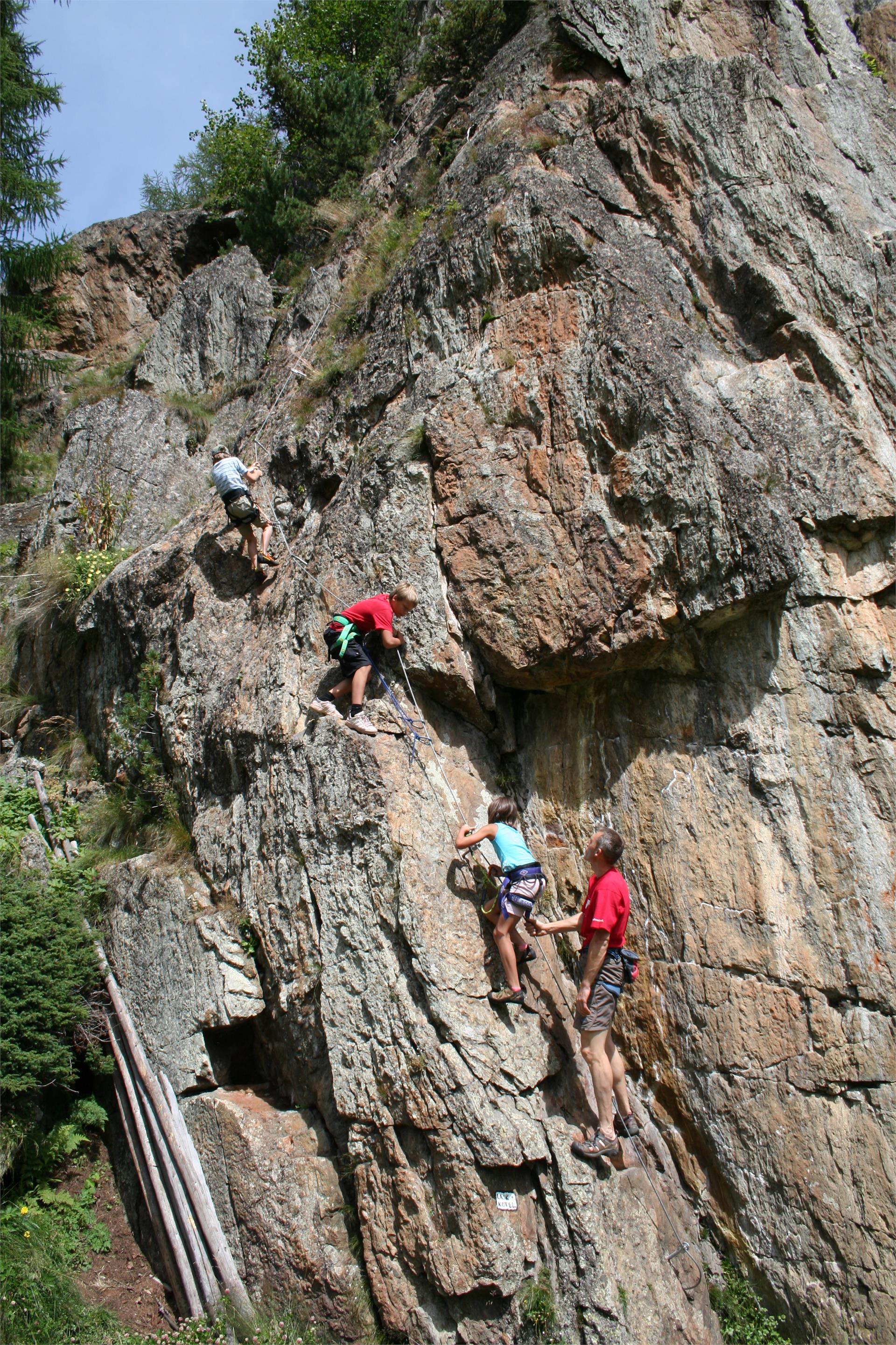 Palestra di roccia Marchegg Senales 1 suedtirol.info