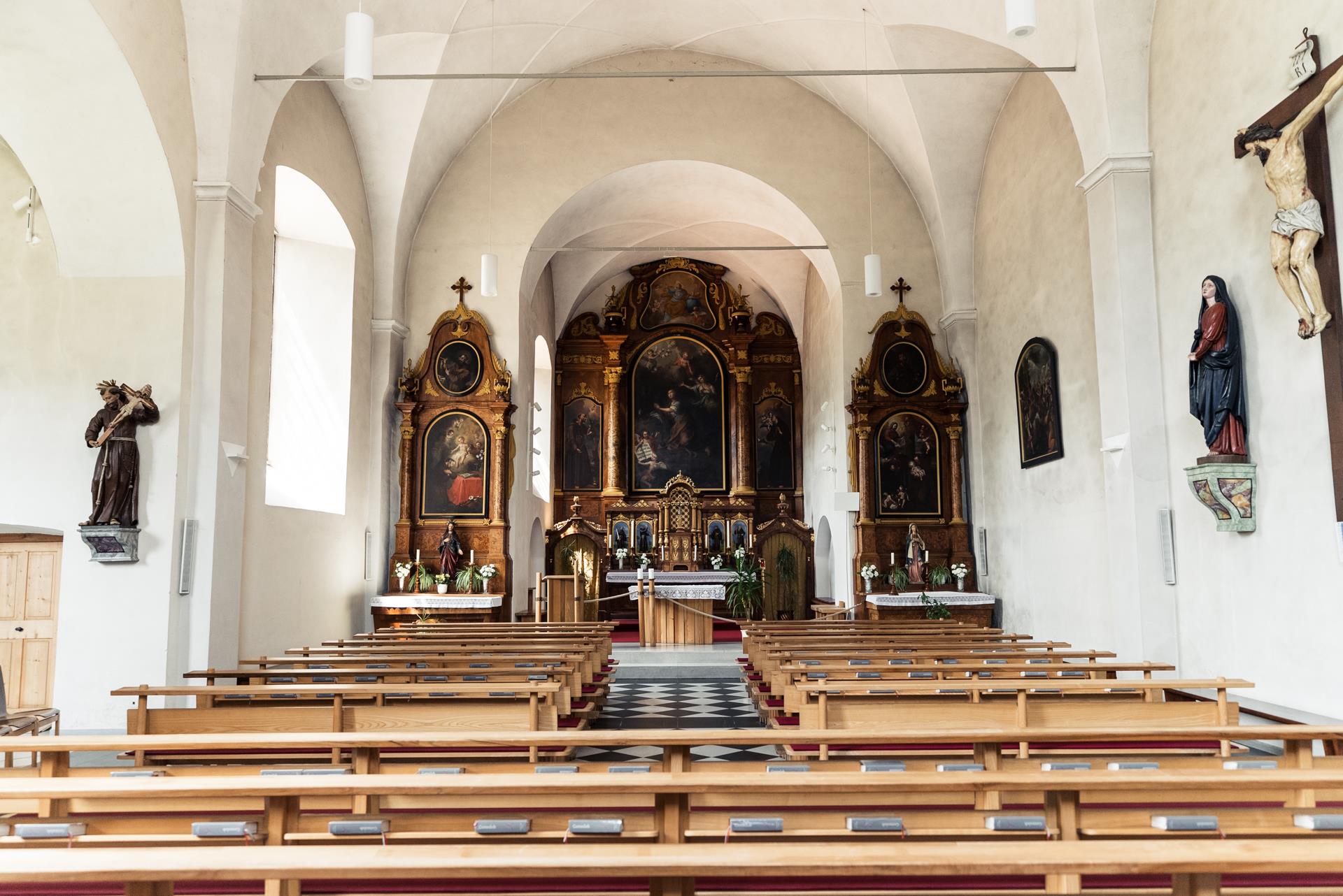Chiesa di Santa Maddalena dei Cappuccini Vipiteno 3 suedtirol.info