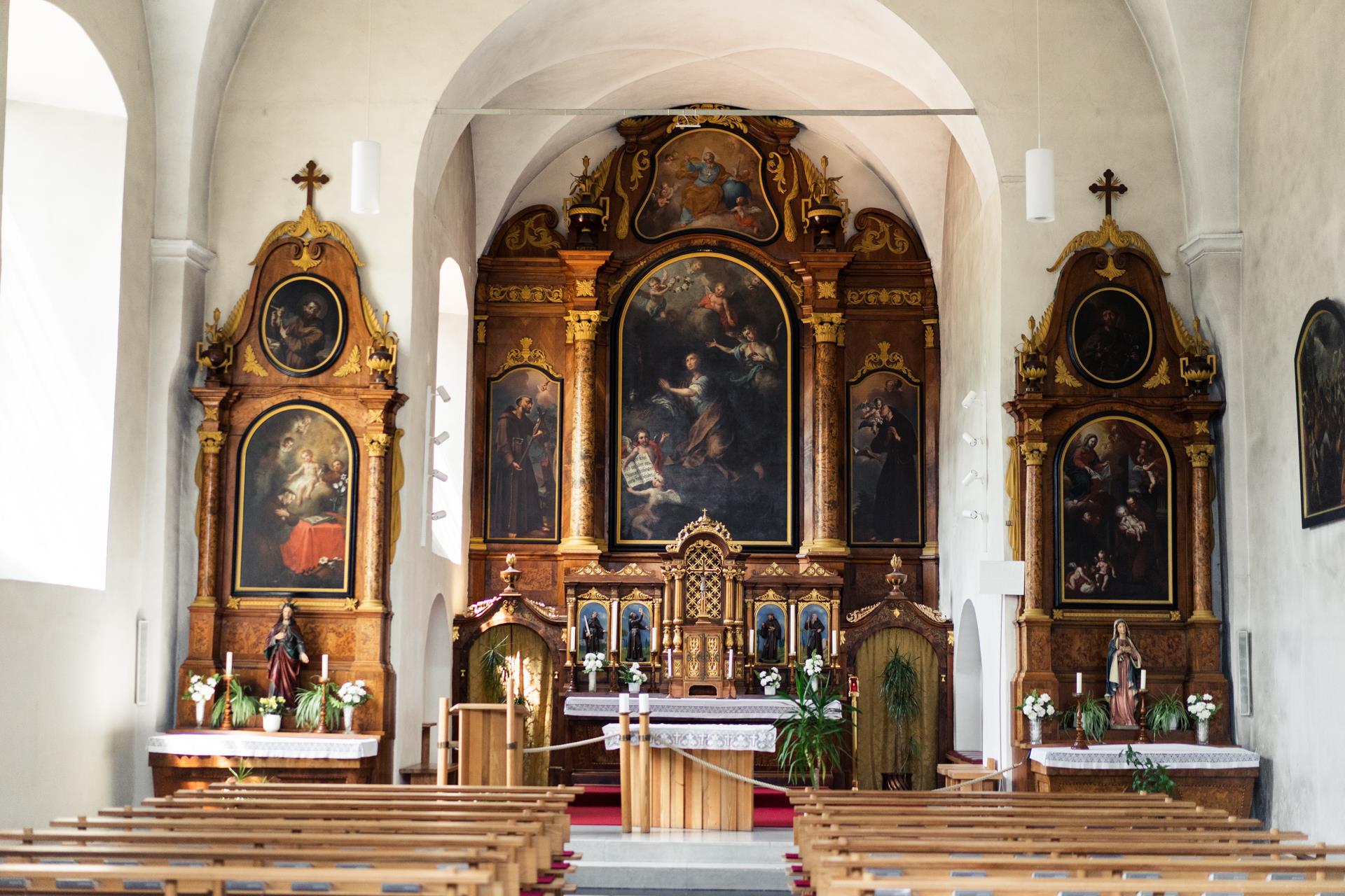 Chiesa di Santa Maddalena dei Cappuccini Vipiteno 2 suedtirol.info