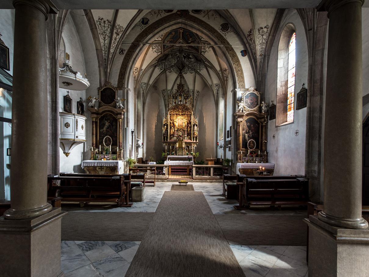Church in S. Nicolò/St. Nikolaus Kaltern an der Weinstraße/Caldaro sulla Strada del Vino 2 suedtirol.info