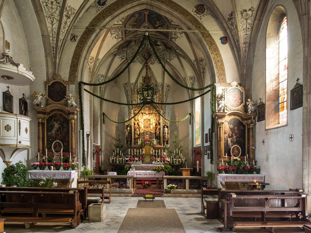 Church in S. Nicolò/St. Nikolaus Kaltern an der Weinstraße/Caldaro sulla Strada del Vino 3 suedtirol.info