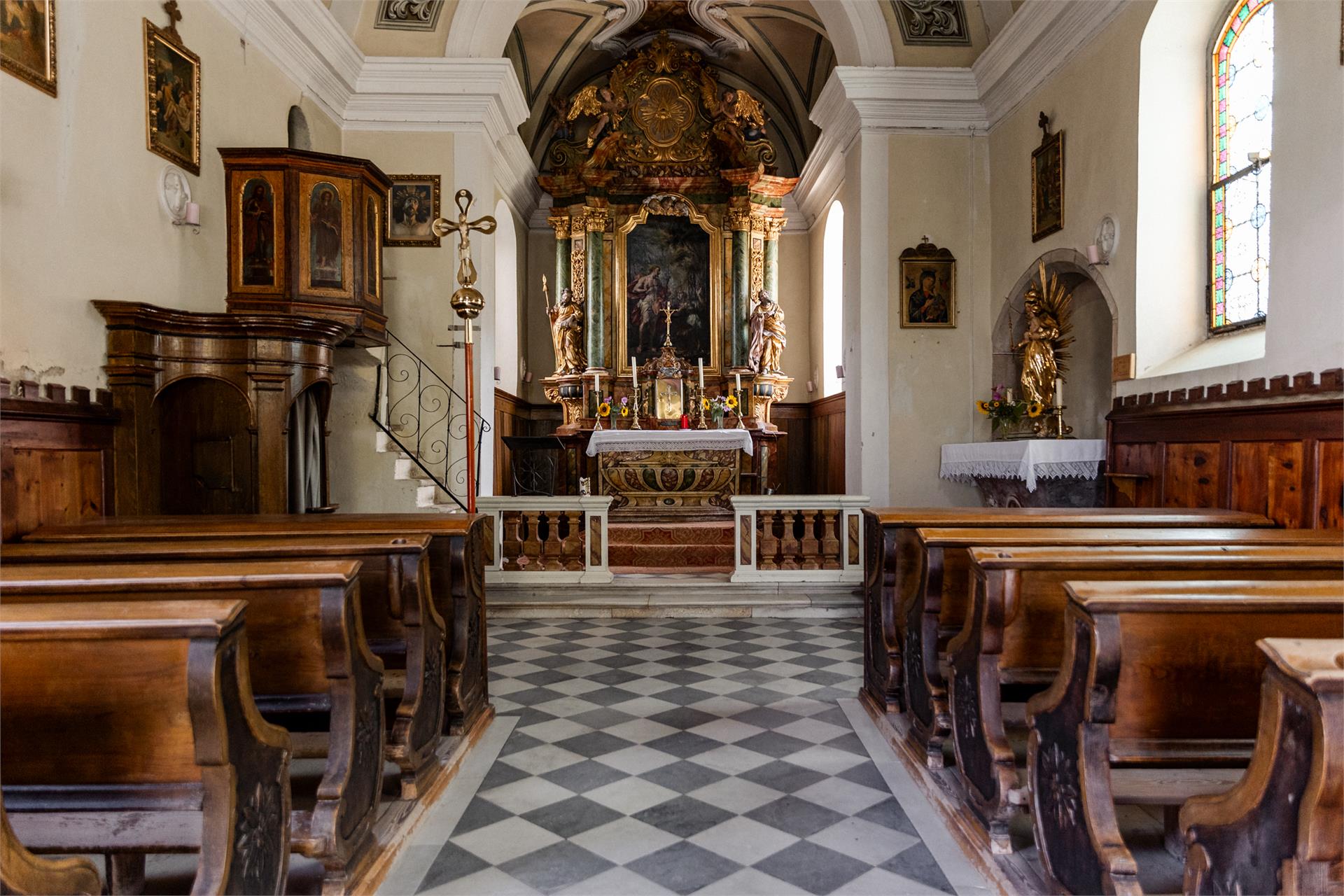 Kirche St. Magdalena in Tagusens Kastelruth 4 suedtirol.info