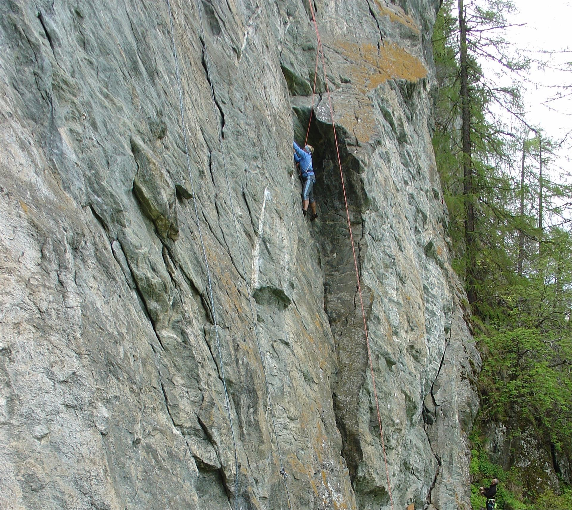 Climbing at the "Loathna Kofel" St.Lorenzen/San Lorenzo di Sebato 1 suedtirol.info
