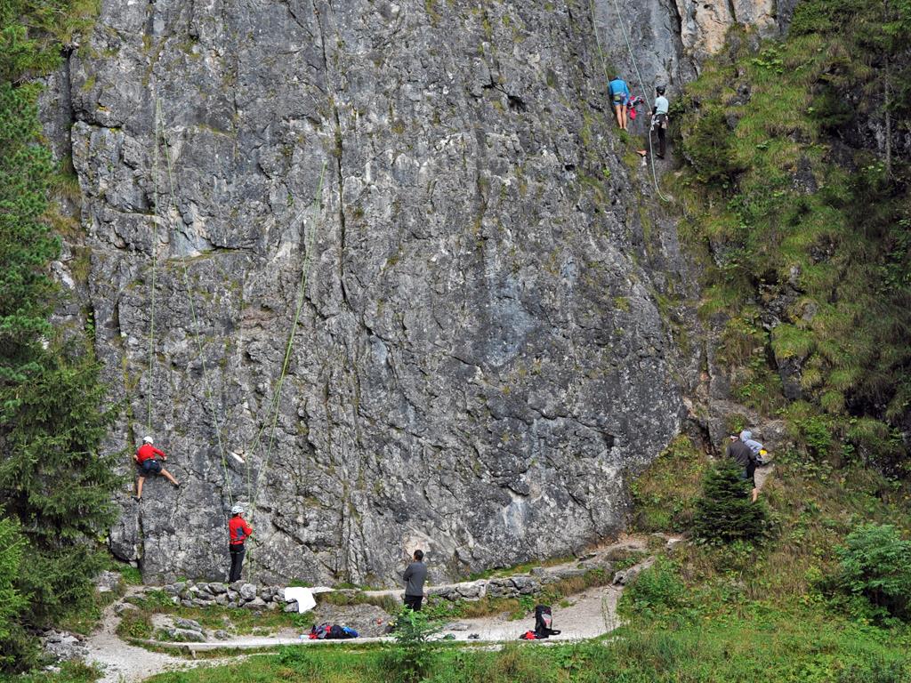 Klettergarten Langental Wolkenstein 1 suedtirol.info