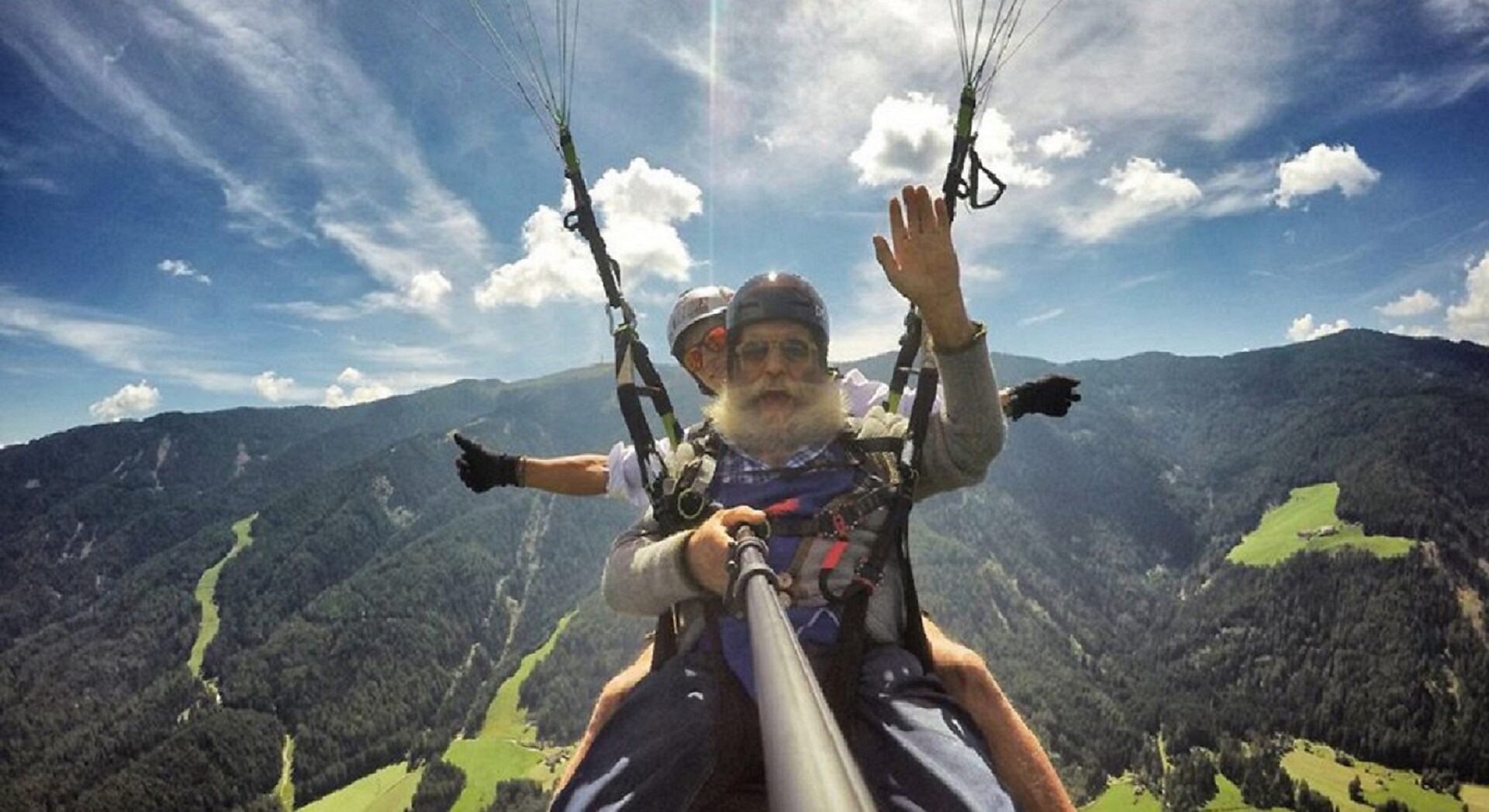 Paragleiten Sommer