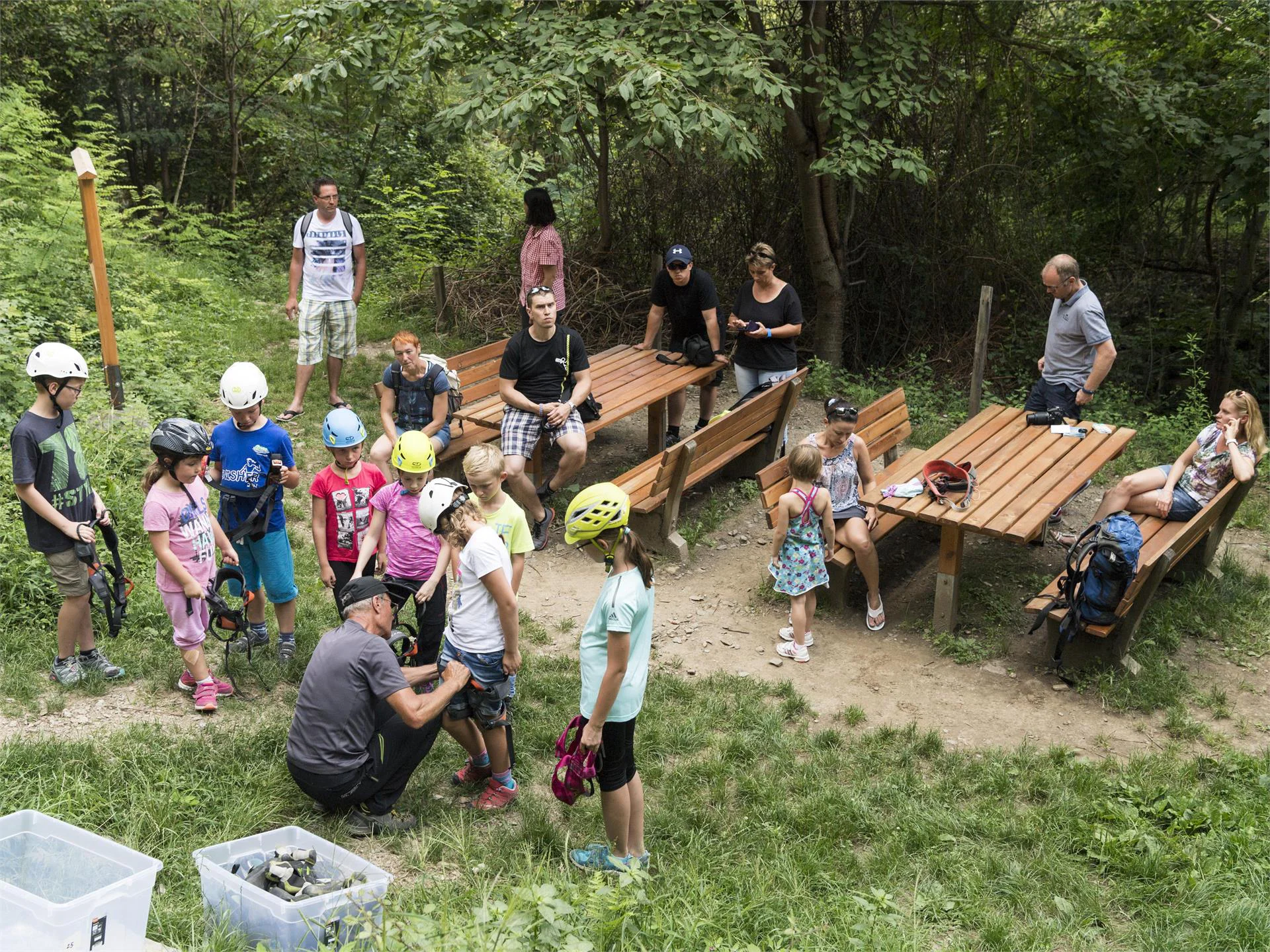 Palestra di roccia Burgstallknott Parcines 11 suedtirol.info