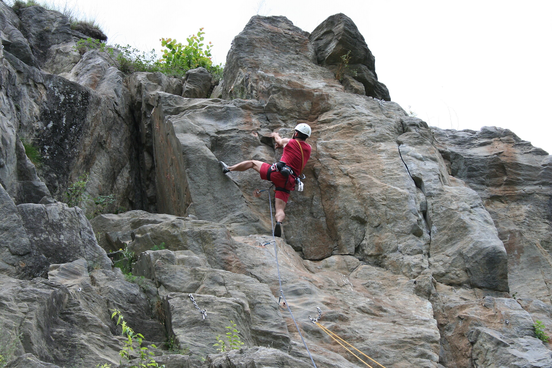 Palestra di roccia Burgstallknott