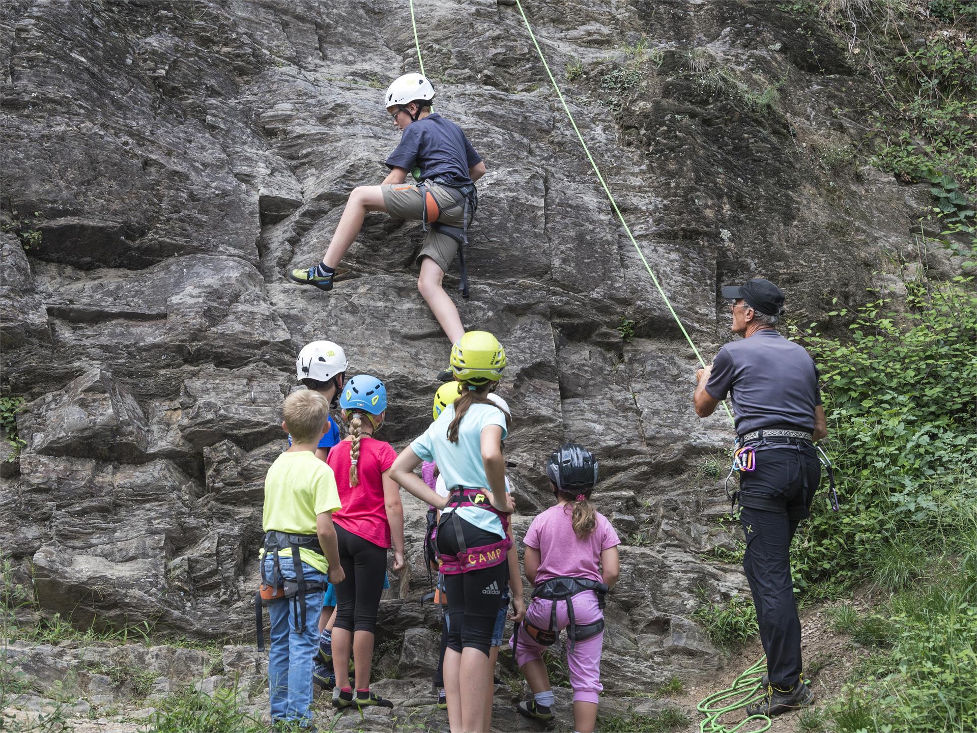 The Burgstallknott Climbing Area Partschins/Parcines 13 suedtirol.info