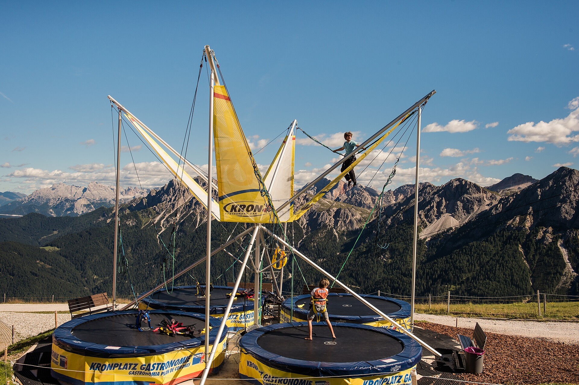 Kron Trampoline - Dolomites Region Kronplatz/Plan de Corones - #1 - suedtirol.info
