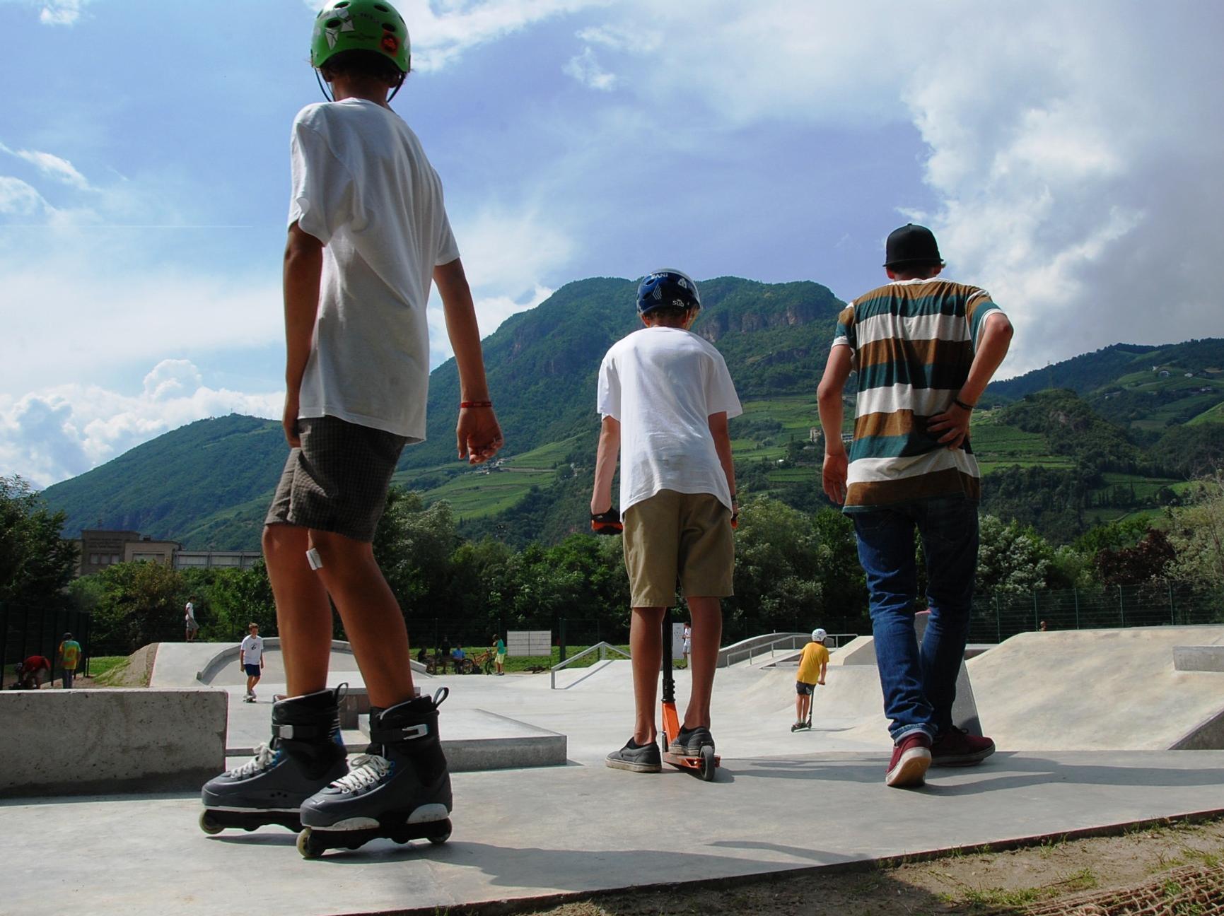 Parco giochi lungo isarco destro Bolzano 1 suedtirol.info