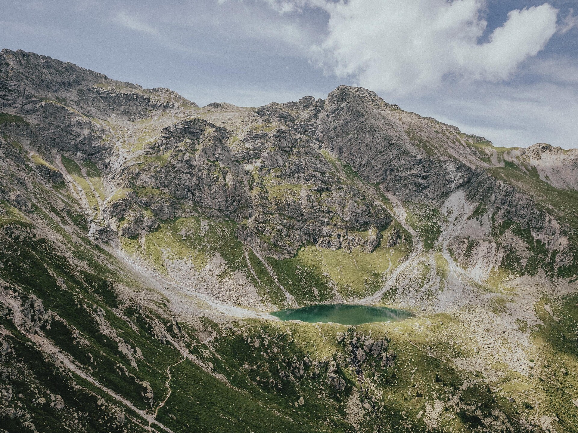 Kratzberger See lake on Meran 2000