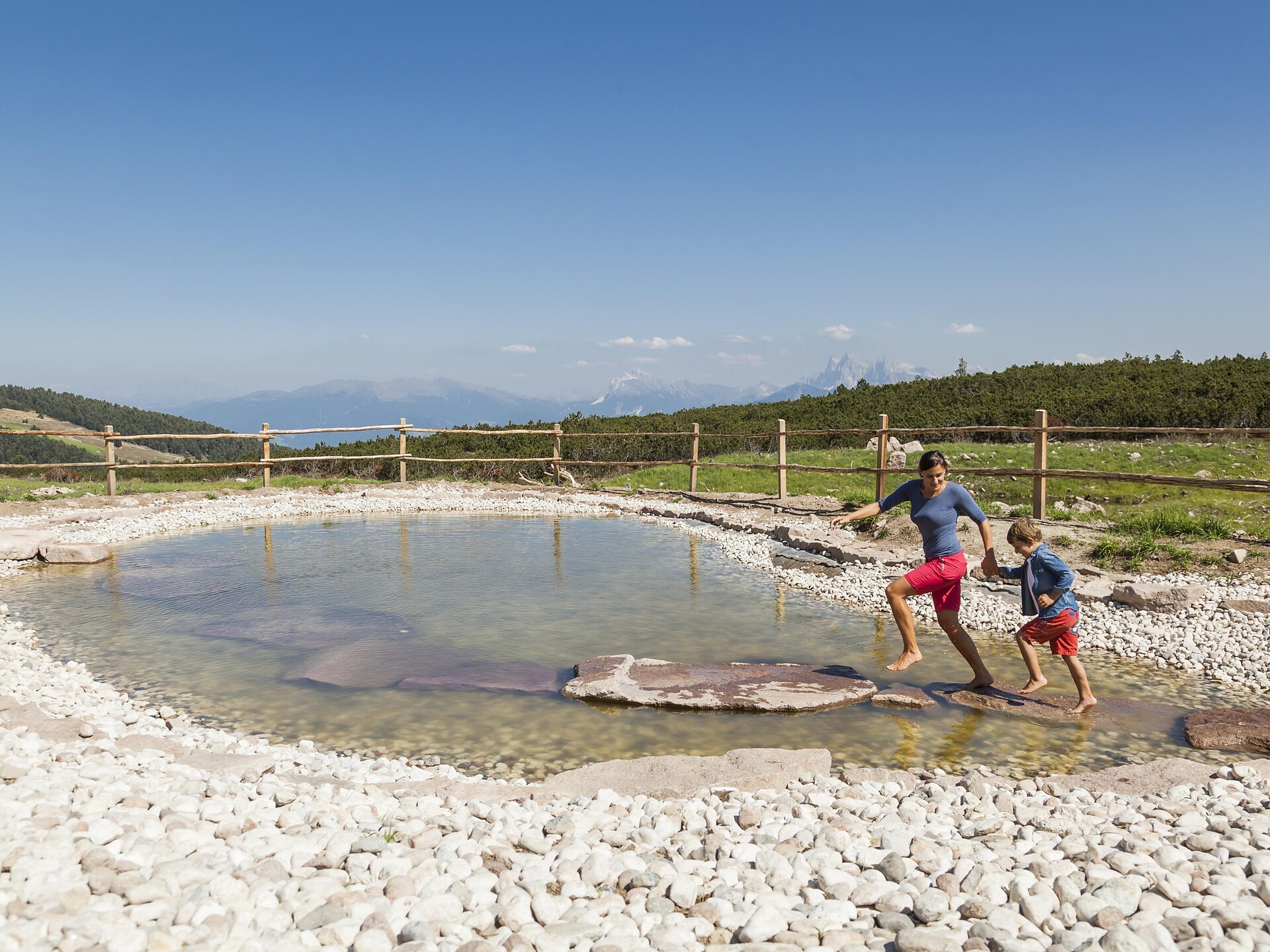 Kneipp sul Corno del Renon