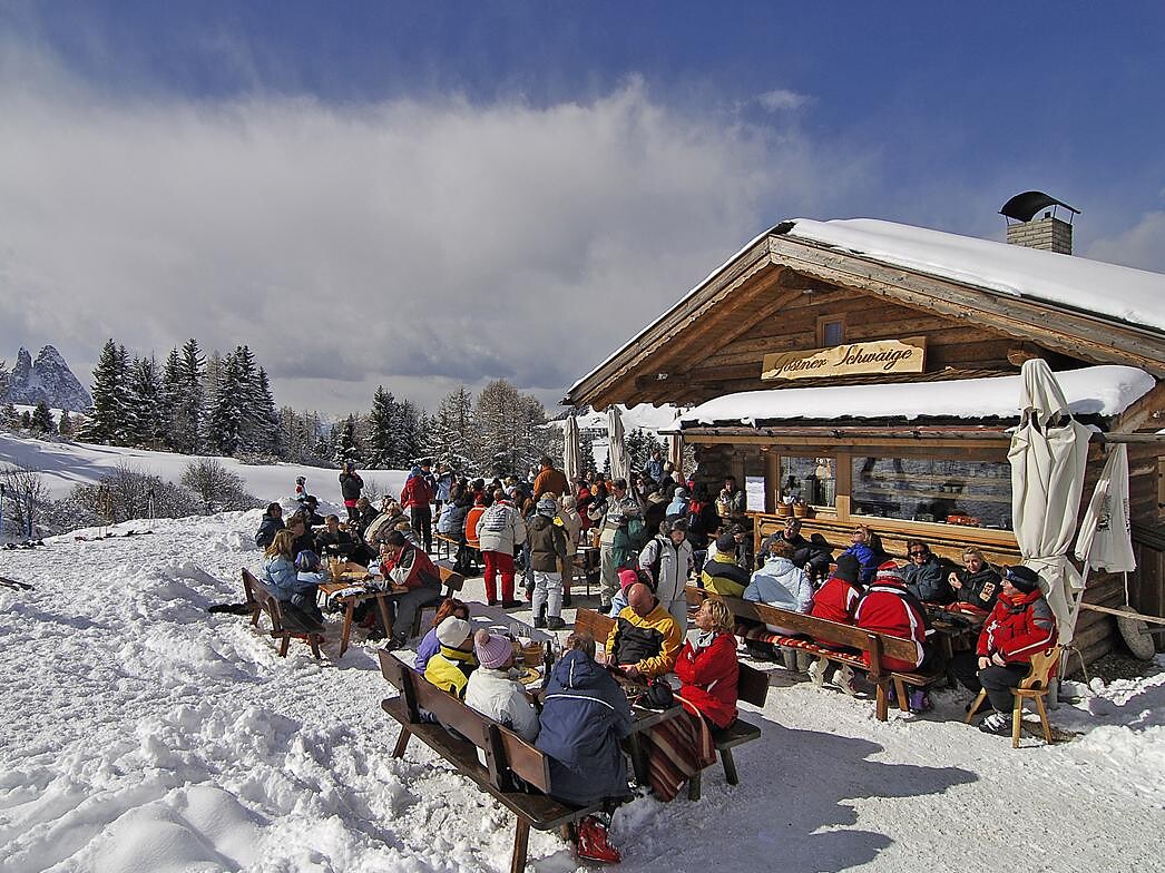 Käserei Gostner Schwaige im Winter