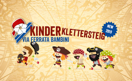 Kinderklettersteig Kids Pirate's Rock Speikboden  1 suedtirol.info