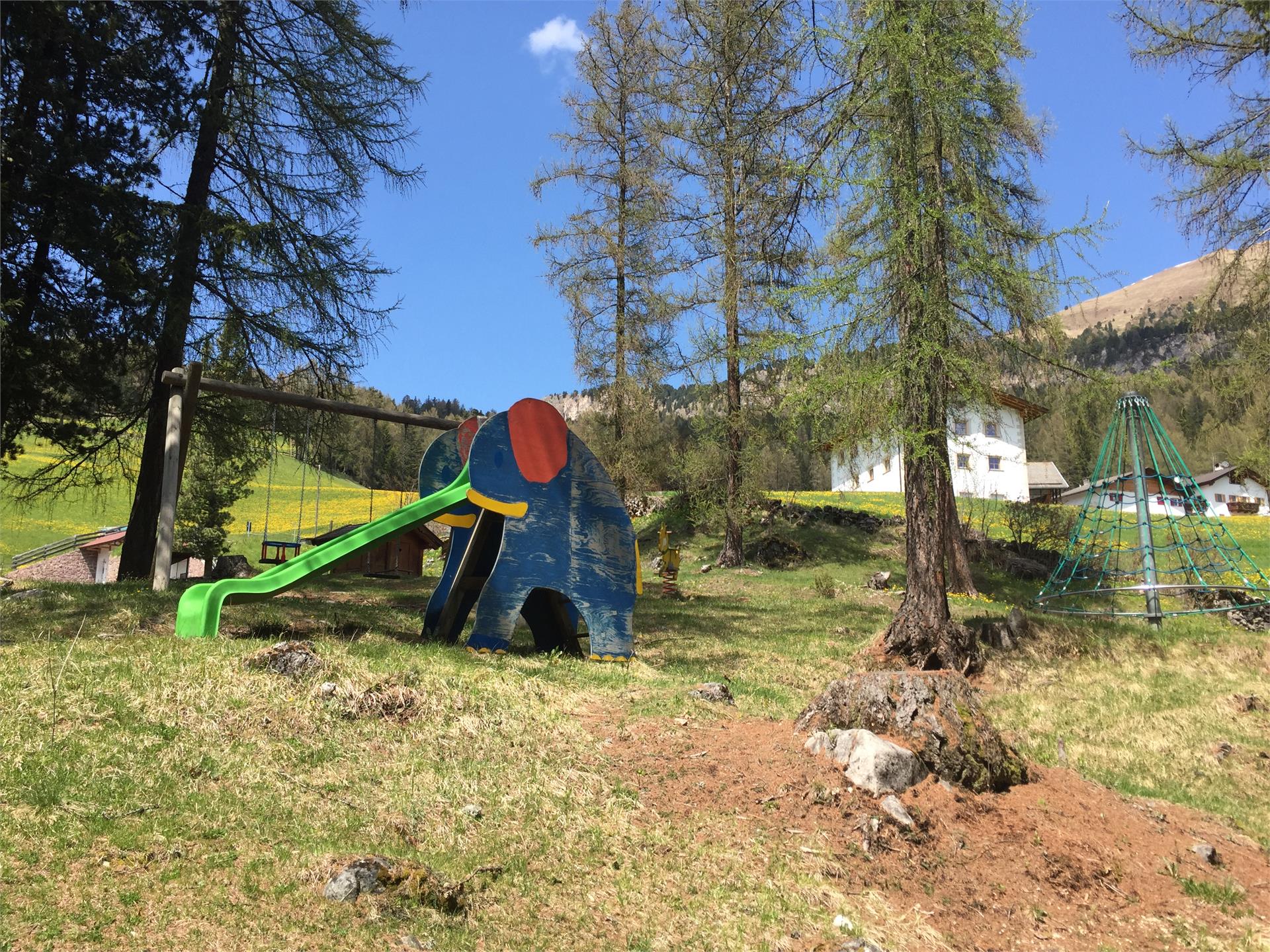 Children's playground Ulëta S.Crestina Gherdëina/Santa Cristina Val Gardana 1 suedtirol.info