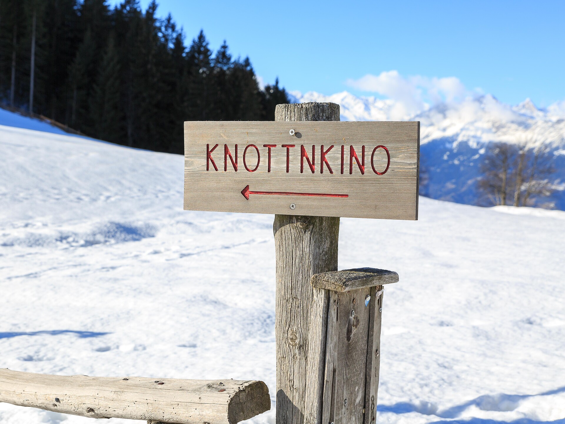 Auf dem Weg zum Knottnkino