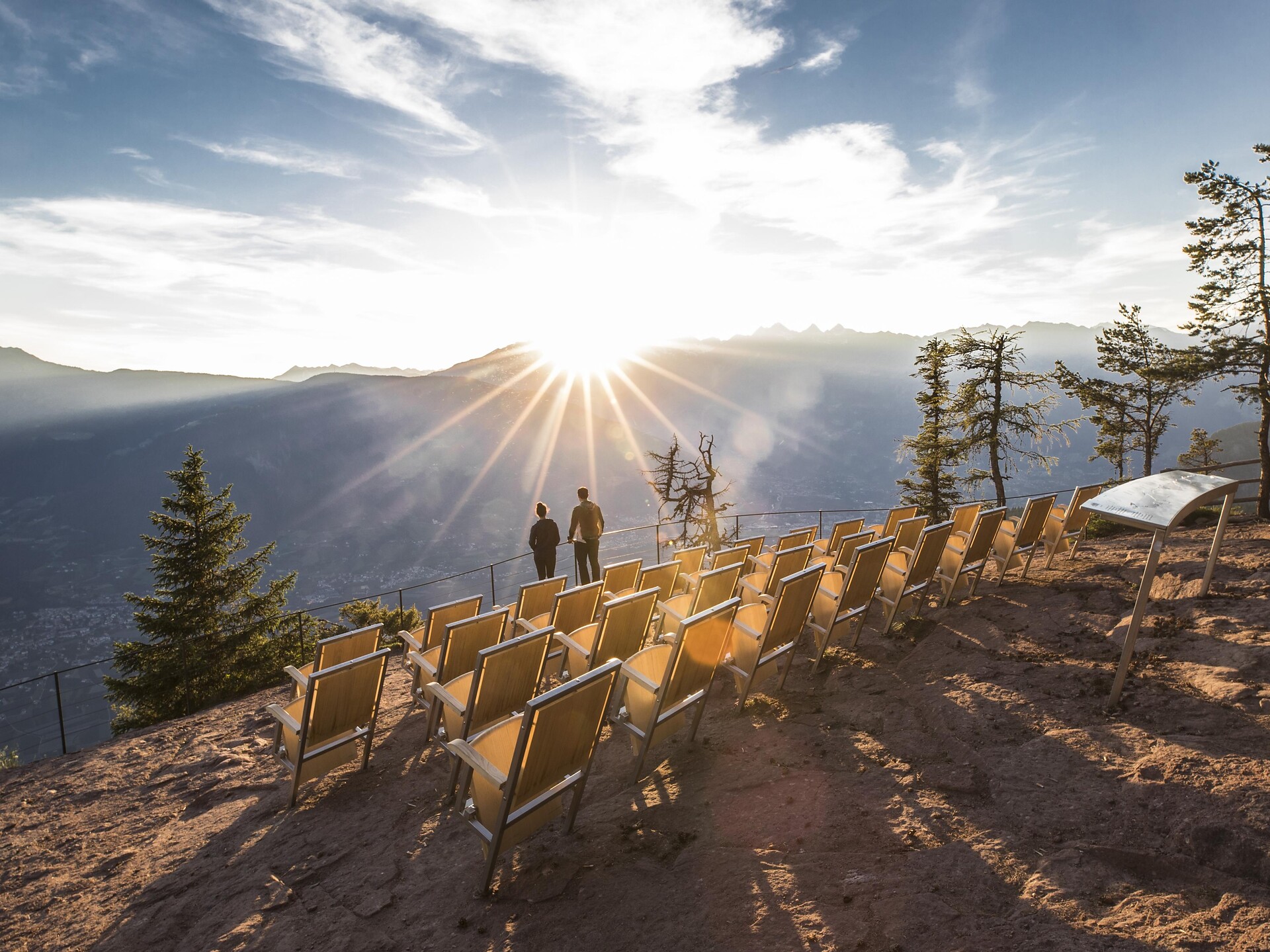 Knottnkino in Vöran, Südtirol