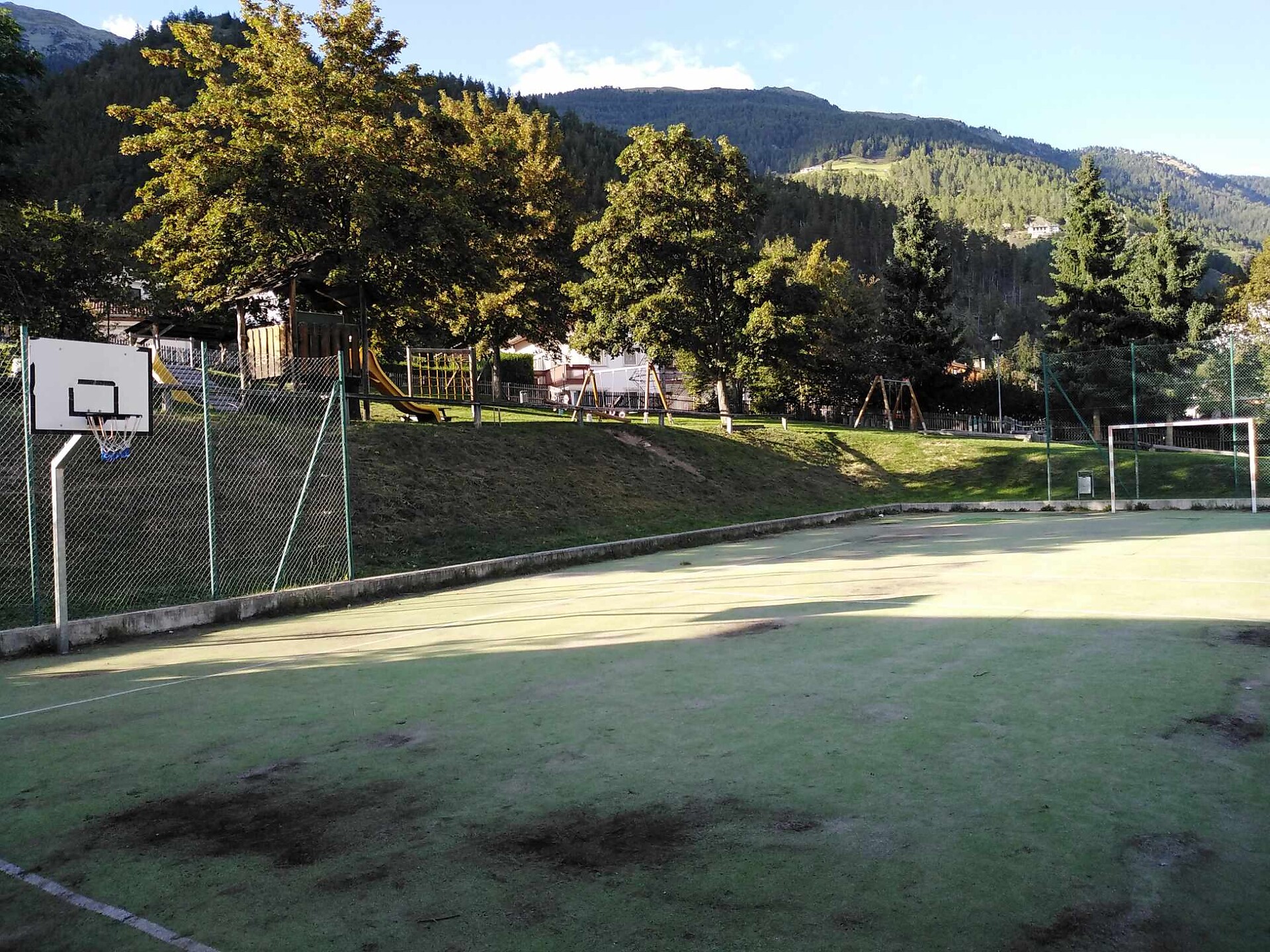 Football pitch