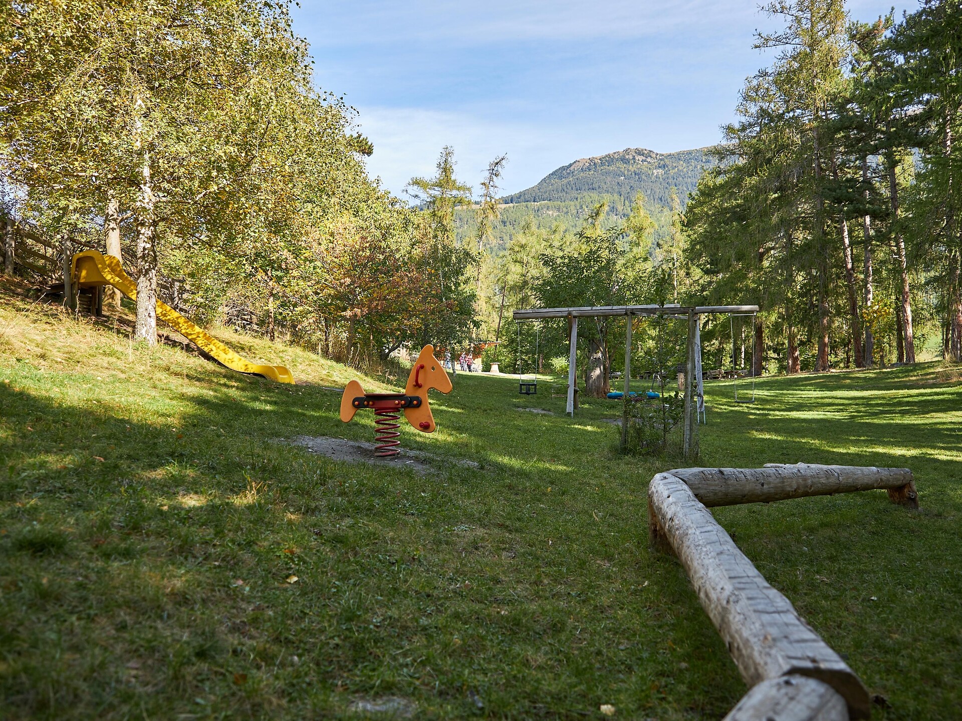 Parco giochi a Tarces