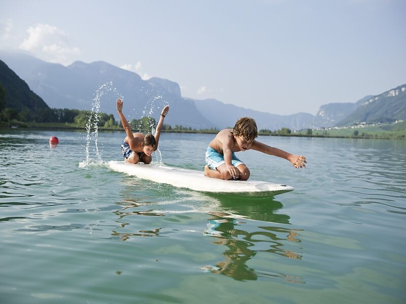 Swimming in the Lake Kaltern