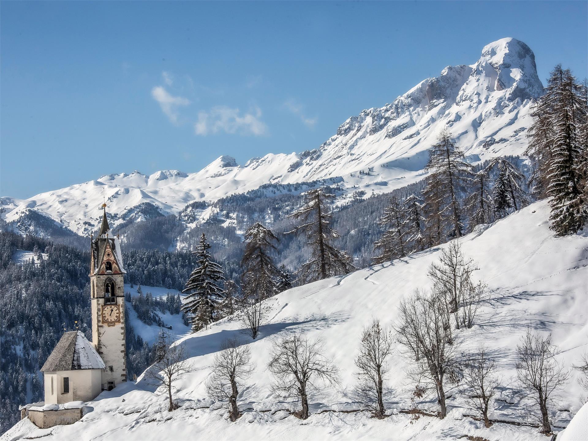 Santa Barbara church La Val 3 suedtirol.info