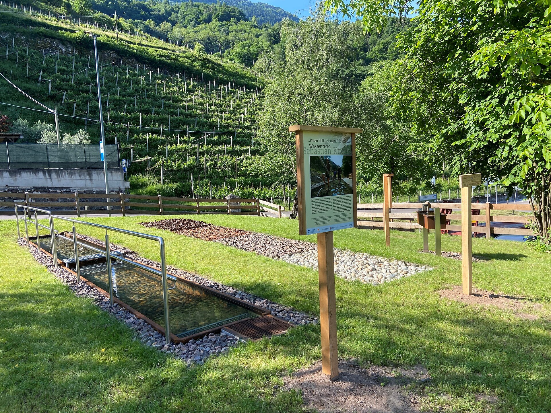 Sentiero Kneipp "Reif" a Salorno s.S.d.V. - Strada del Vino - #1 - suedtirol.info