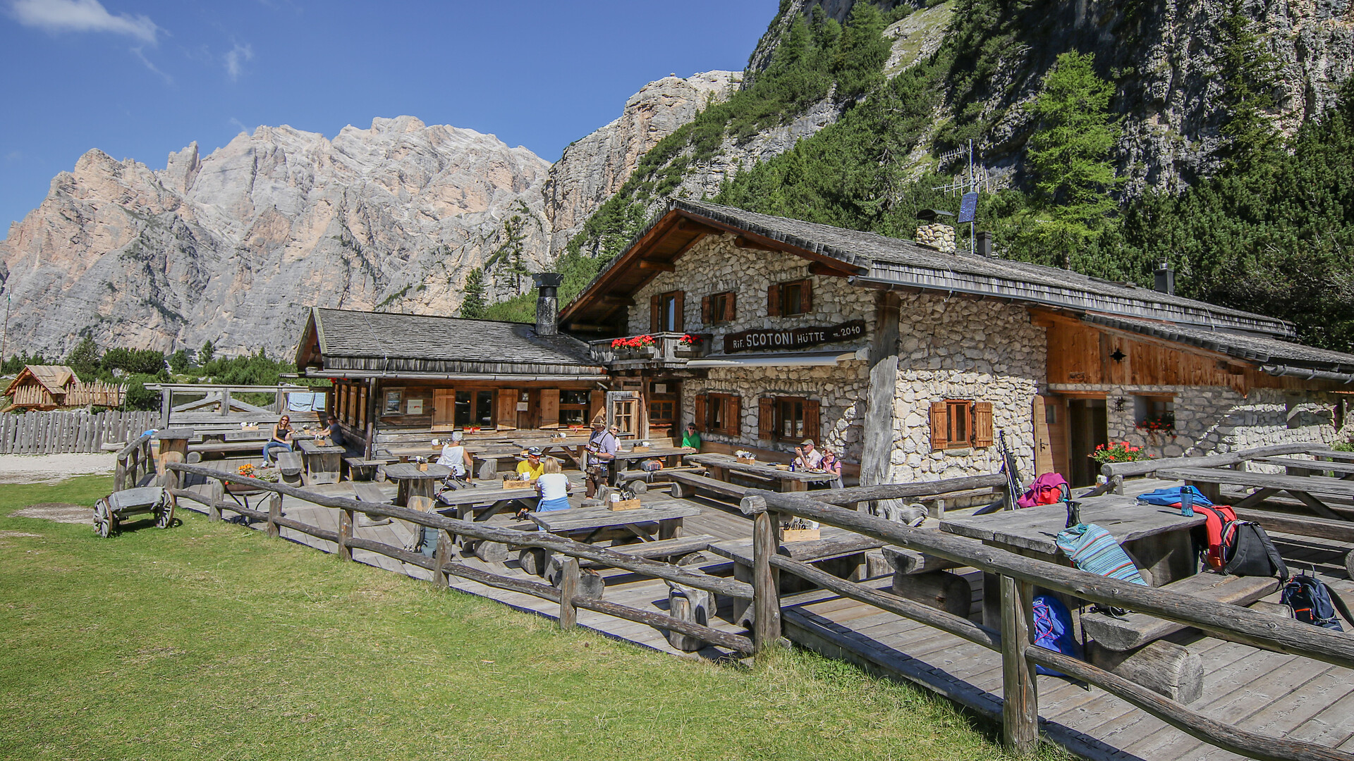 E-bike charging station - Rifugio Scotoni - Dolomites Region Alta Badia - #1 - suedtirol.info