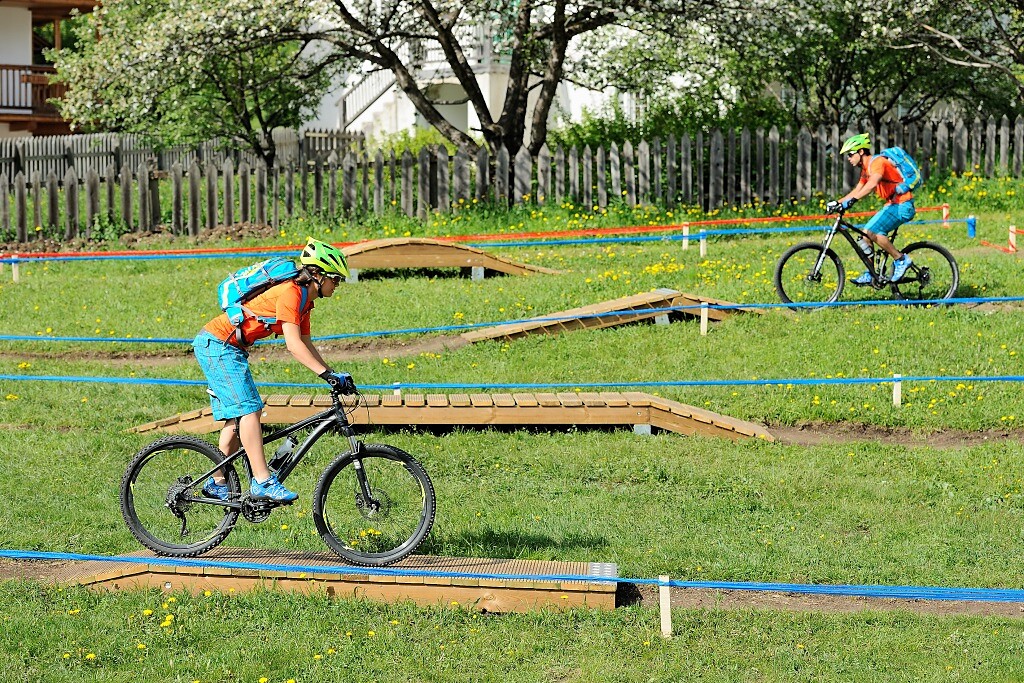 Mountain Bike Skill Park Palmer Urtijëi/Ortisei 1 suedtirol.info