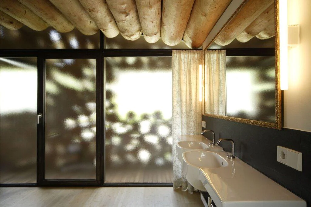 Casa di tronchi accatastati Luson 4 suedtirol.info