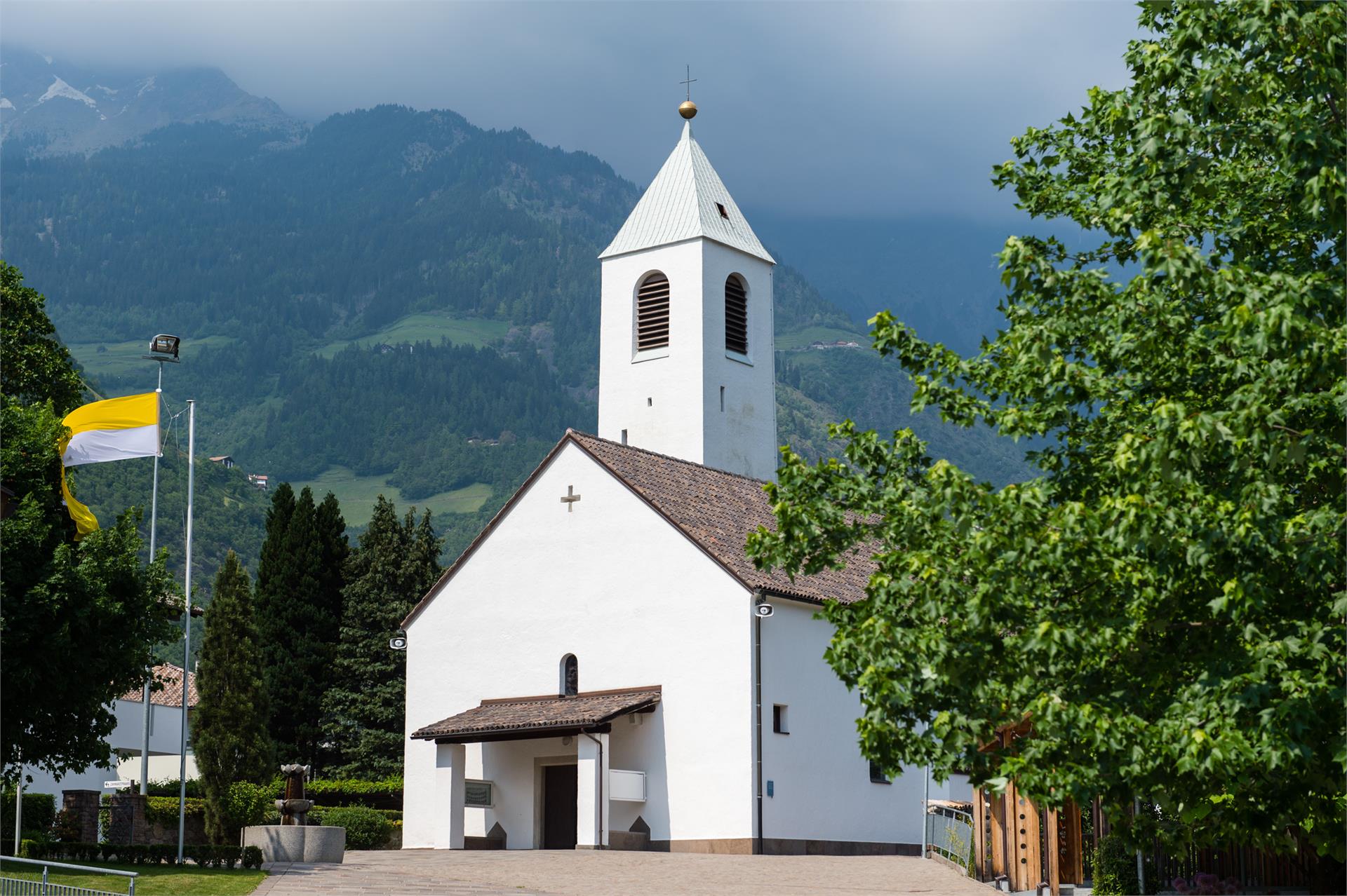 La chiesa di Christo Re di Rablà Parcines 2 suedtirol.info